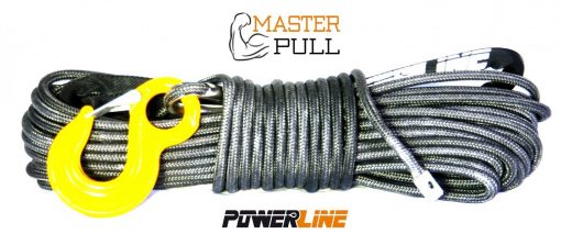 Синтетично въже PowerLine Master Pull 12 mm / 28 M с кука
